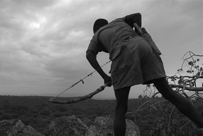 Hadza Hunter in Tanzania