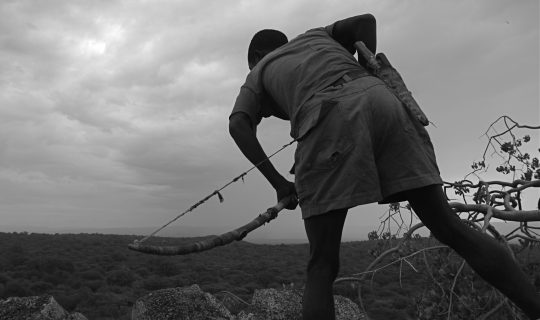 Hadza Hunter in Tanzania